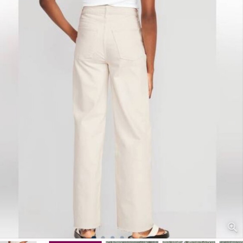 NWT Blank NYC The Baxter ribcage straight leg cream jeans in size 28 - Picture 2 of 10